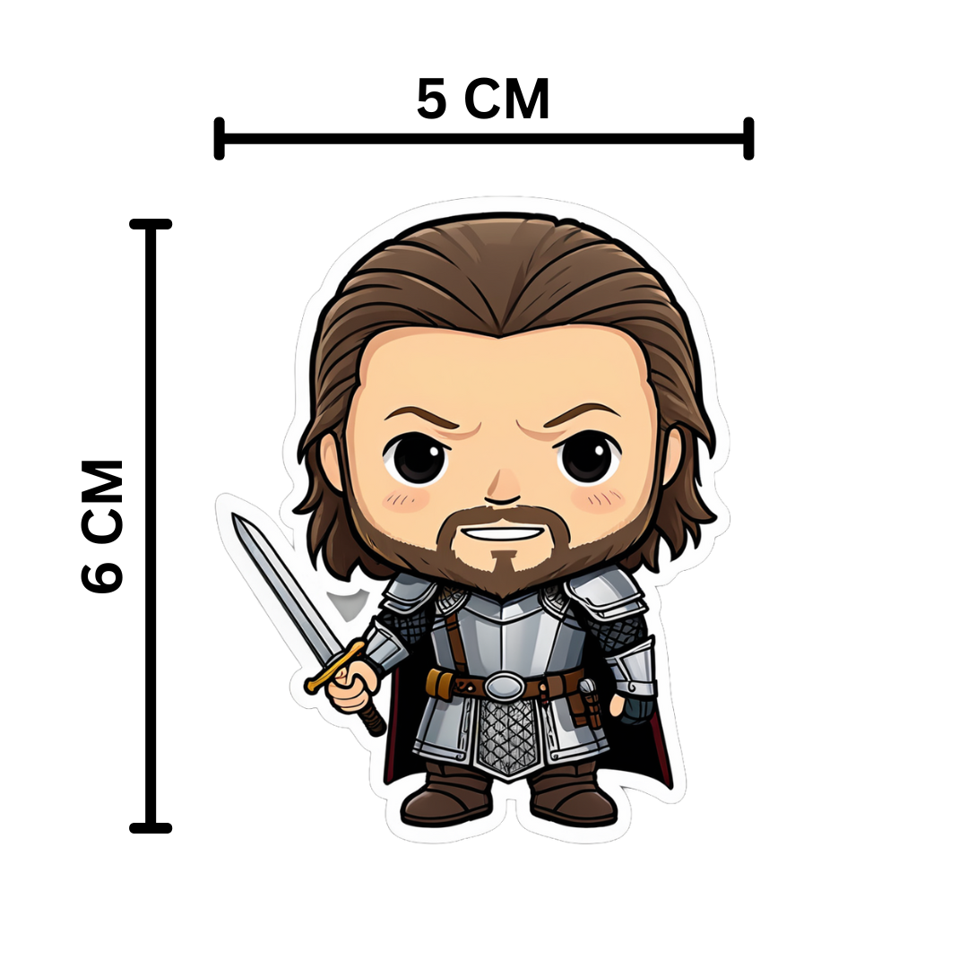 Chibi Game of Thrones Stickers – Pack of 60 for Laptops, Journals & More