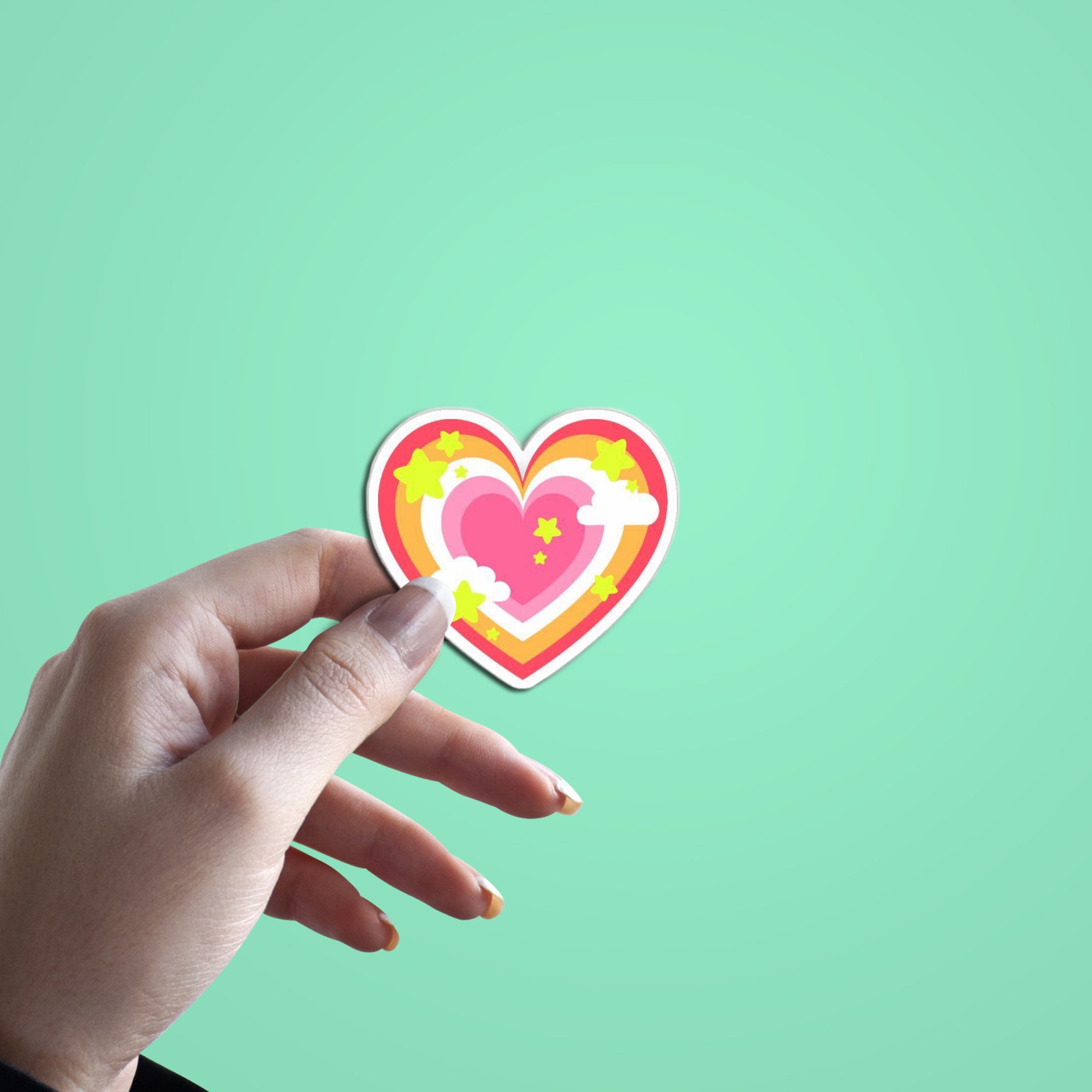 50 Pcs Aesthetic Waterproof Vinyl Stickers for Laptop, Guitar, Bottle, Scrapbook & Journaling - Pack of 50 Stickers