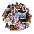GTA 6 Stickers – Pack of 20 for Laptops, Consoles, Journals, and More