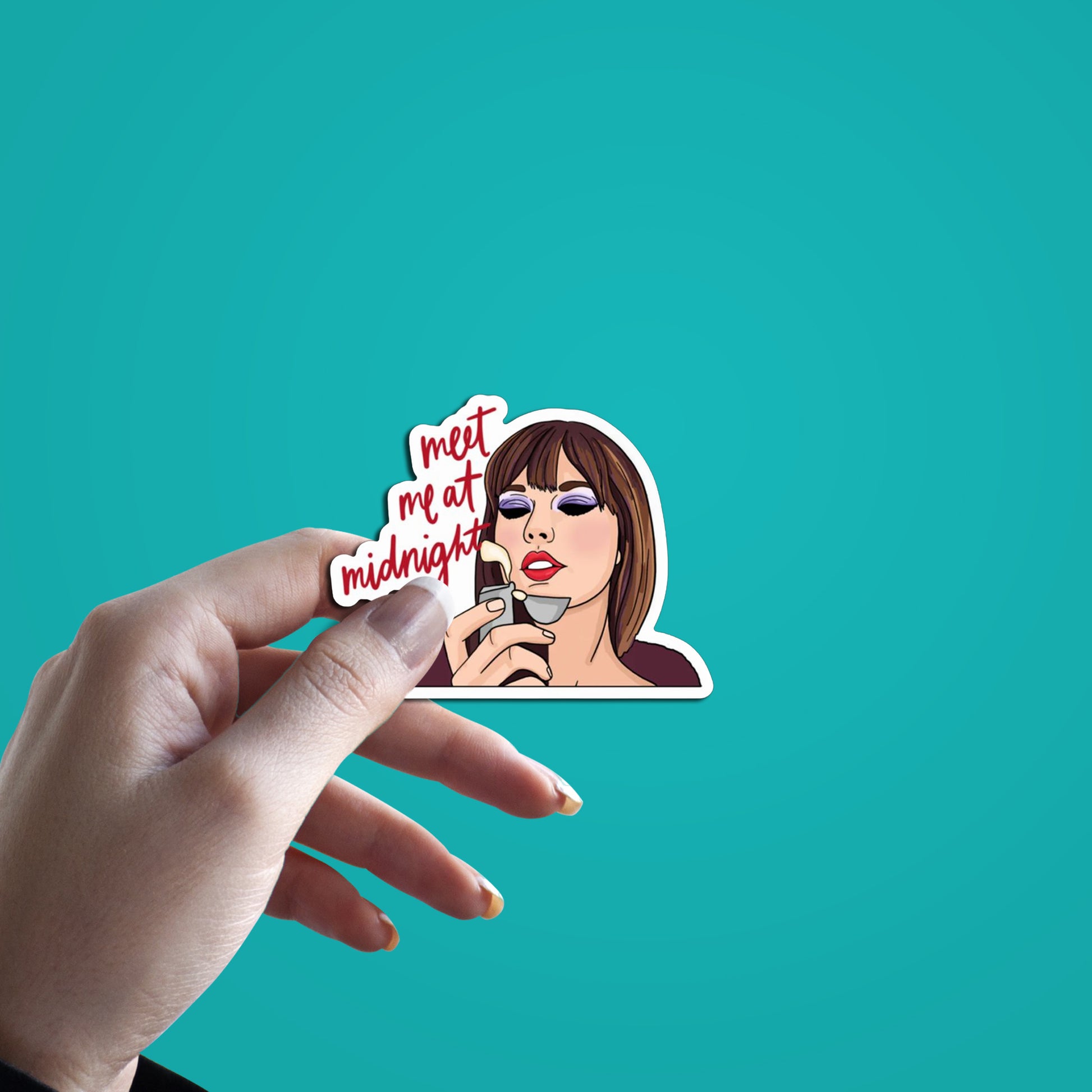 Taylor Swift Vinyl Sticker Pack - 50 Pcs Aesthetic Waterproof Stickers for Laptop, Journal, Scrapbook & More - Swiftie Fan Gift