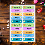Waterproof Kids Name Labels - School, Daycare & Preschool Stickers