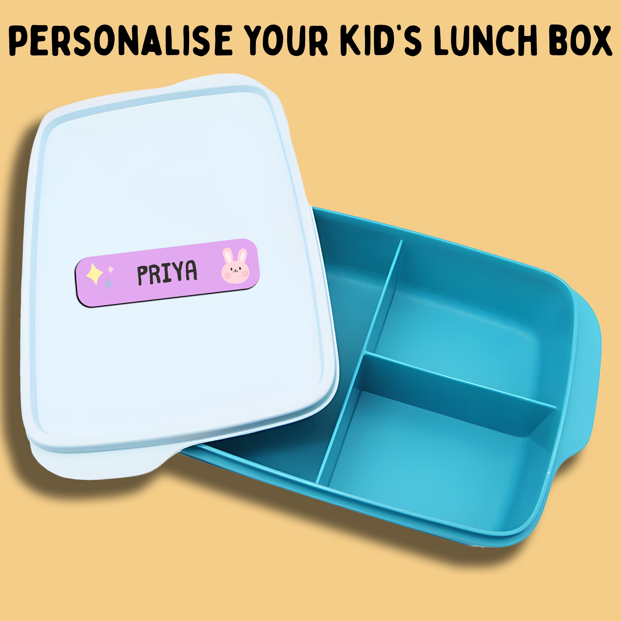 Waterproof Kids Name Labels - School, Daycare & Preschool Stickers